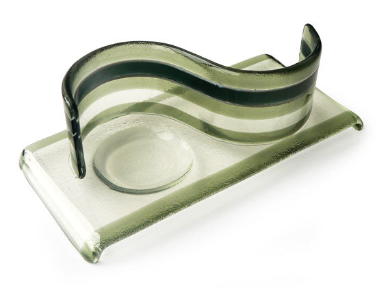 Fusion Glass S Design Soap Dispenser Stand