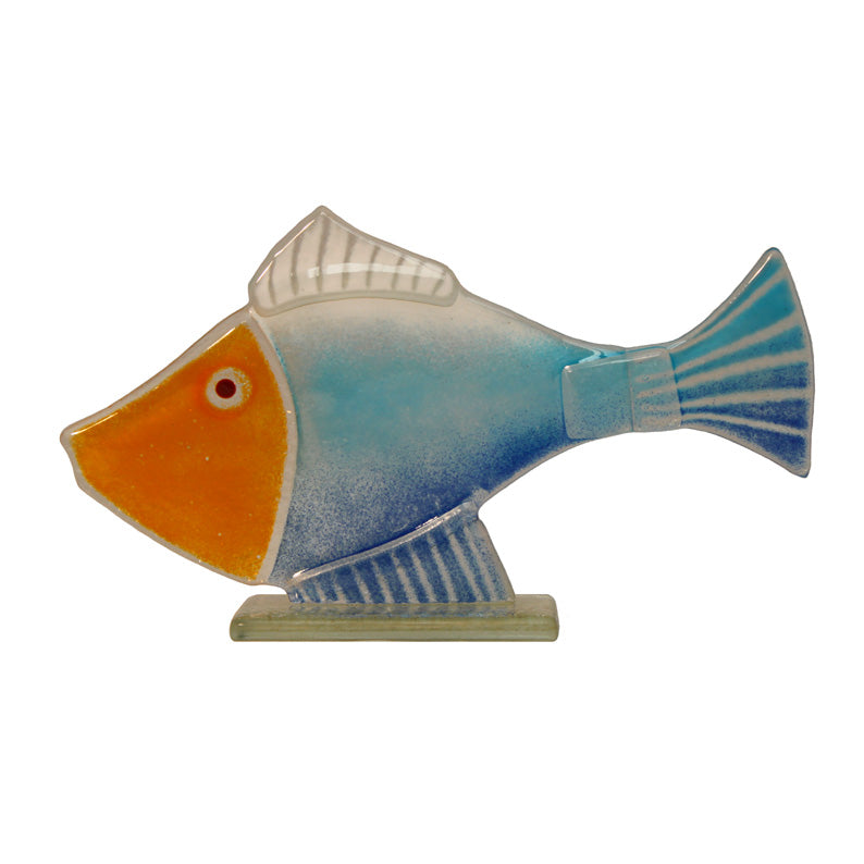 Fish Bruce Hand Made Glass Ornament