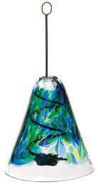 Oceania Hand Blown Glass Tea Light Lantern