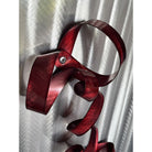 Eye-Catching Metal Red Ribbon Wall Hanging