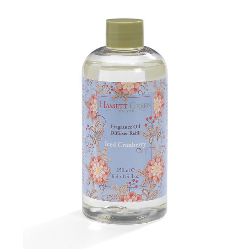 Iced Cranberry - Fragrance Oil Diffuser Refill - Large 250Ml