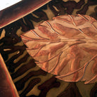 Designer Leaf 30Cm Fused Glass Dish