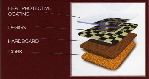 Fine Wine 6 Placemat Set