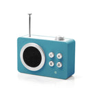 Classic Mini Radio In Blue
