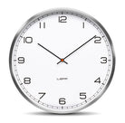 Sale - Stainless Steel Wall Clock In White
