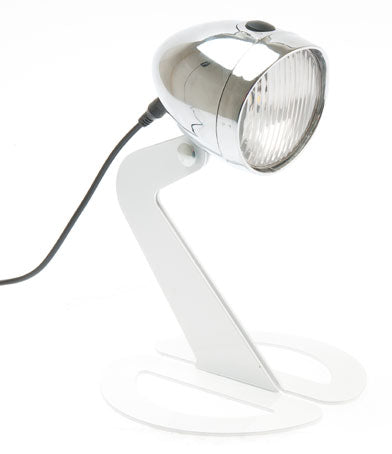 Split Bikelight Inspired Led Lamp In White
