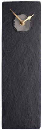 Black Slate Oblong With Inset Time Piece