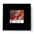 Contemporary Raised Print Art On Glass