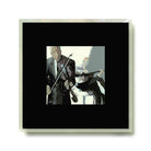 Contemporary Raised Print Art On Glass