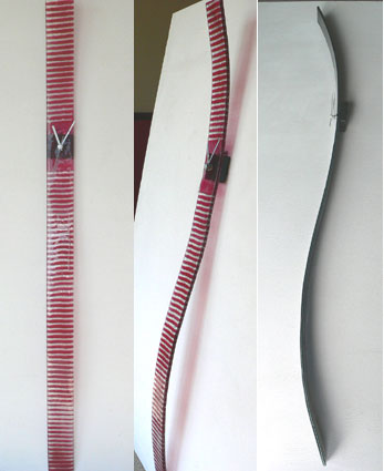 Light Amethyst Stripes Fusion Glass Wall Clock