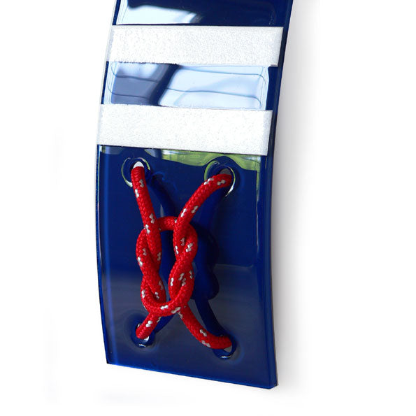 Nautical Themed Fused Glass Wall Clock