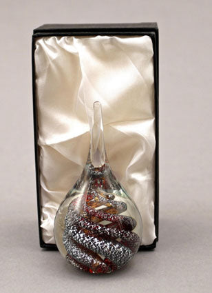 Contemporary Hand Blown Glass Paperweight