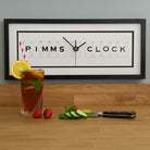 Stylish Pimms Oclock Wall Clock