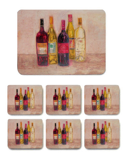 Cellar Collection 6 Coaster Set