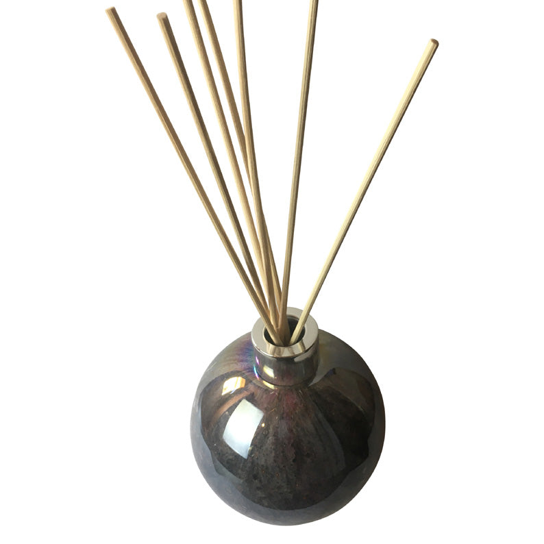 Reed Diffuser Sphere In Black With Pink
