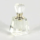 Elegant Crystal Perfume Bottle With Square Top