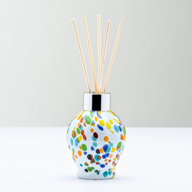Fun Round Multicoloured Glass Diffuser