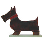 Cute Scottie Dog Glass Ornament