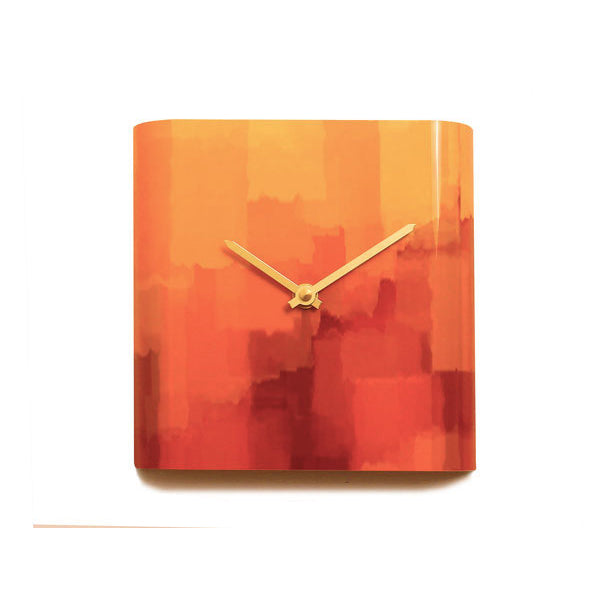 Abstract Summer Haze Art Wall Clock