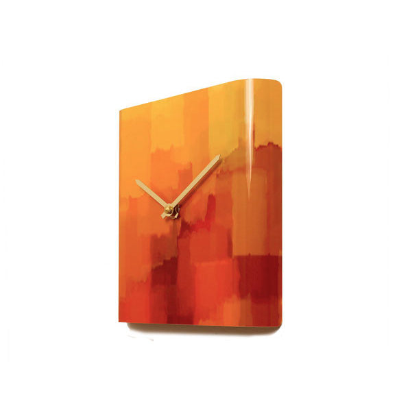 Abstract Summer Haze Art Wall Clock