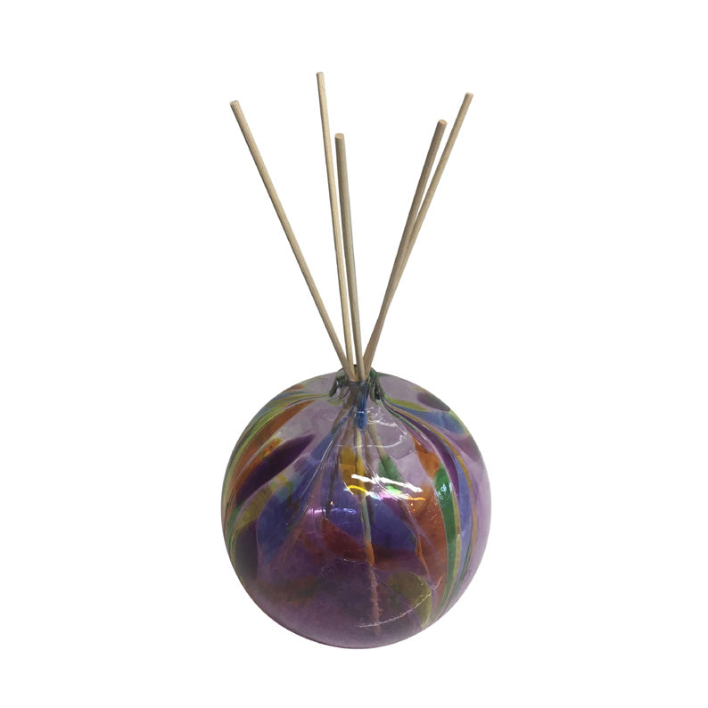 6" Large Hand Blown Glass Reed Diffuser Jazz It Up Interiors