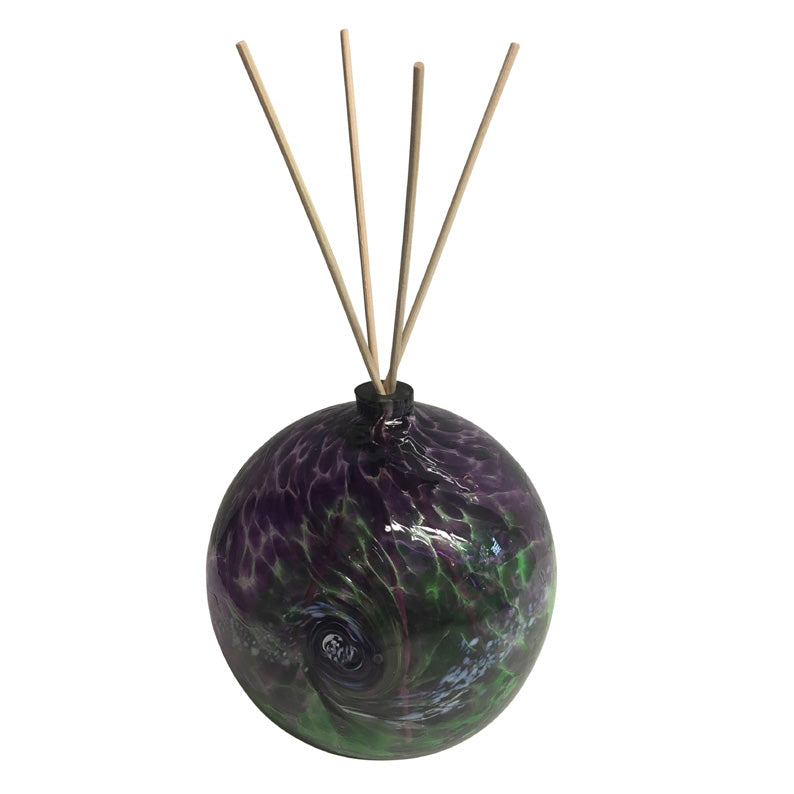 6" Large Hand Blown Glass Reed Diffuser