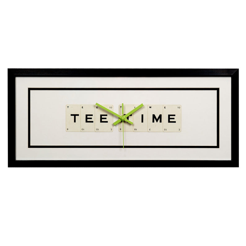 Tea Time Wall Clock