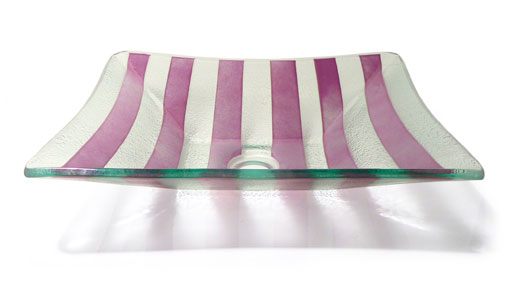 Stunning Handmade Fusion Glass Basin