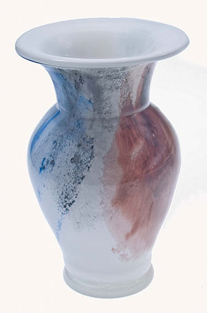 Traditional Design Vase In Mixed Colours