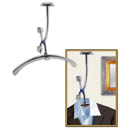 Contemporary Aluminium Coat Hanger Metal Wall Art