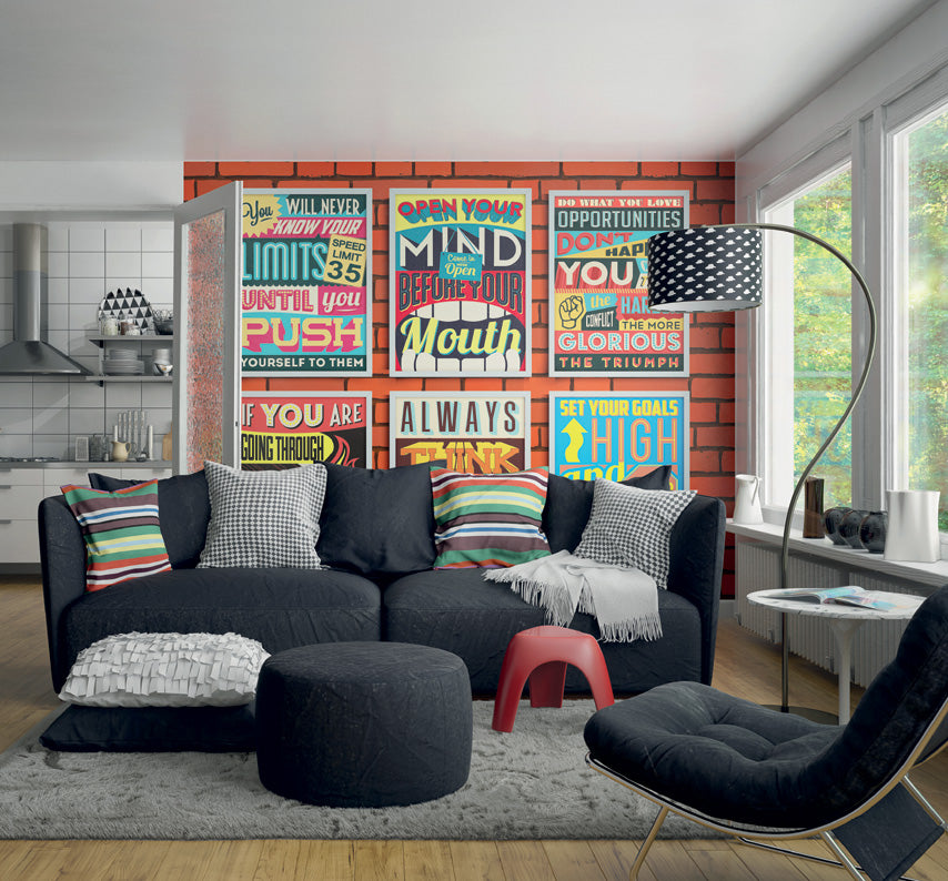 Graphic Print Posters Wall Mural