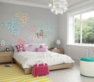 Funky and Ditsy World Map Wall Mural