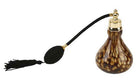 Brown Temple Jar Glass Perfume Atomiser