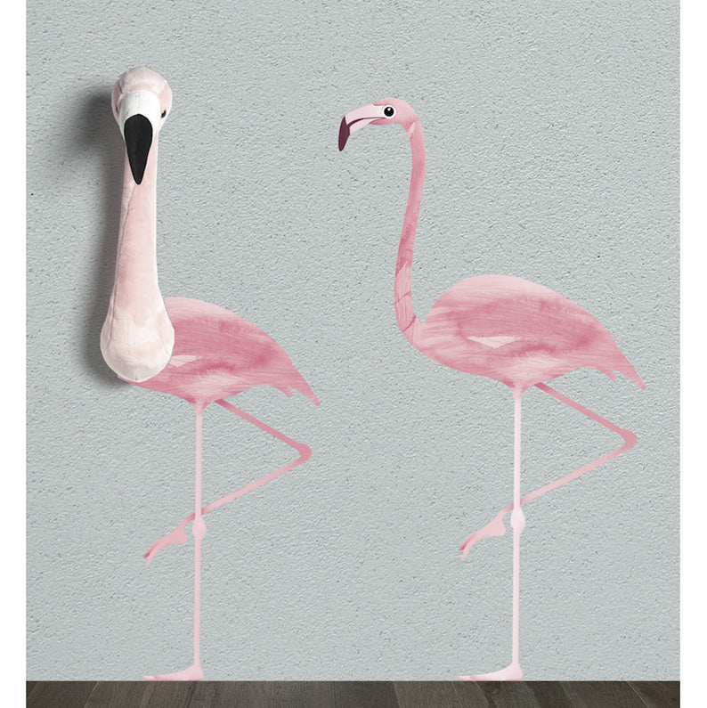 Sophia The Flamingo Plus Wall Sticker