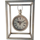 Hanging Champagne Fob Clock