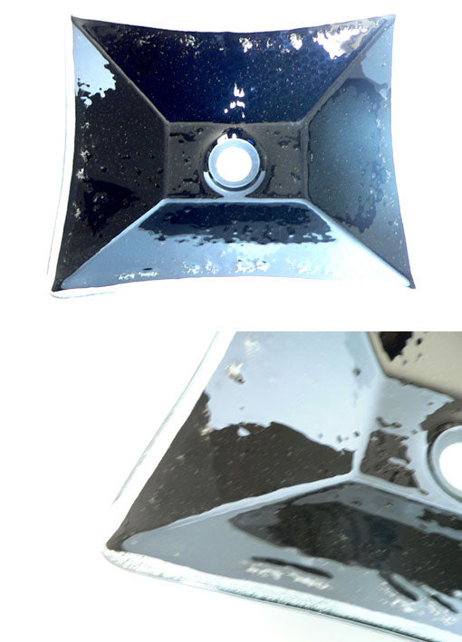 Stunning Handmade Fusion Glass Basin