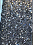 Sparkling Crushed Diamanté Table Clock