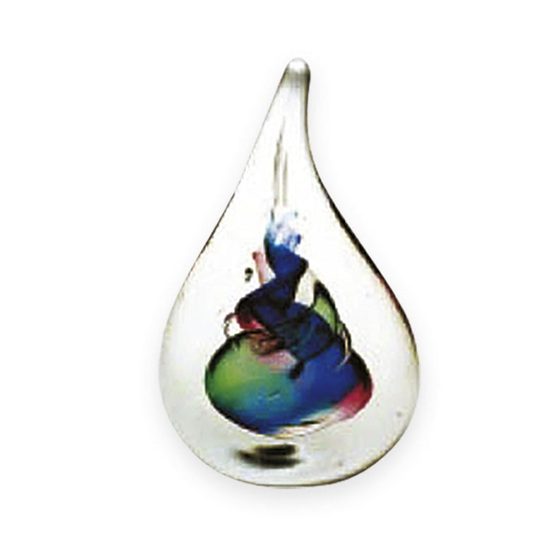 Multi Colours Drop Crystal Paperweight