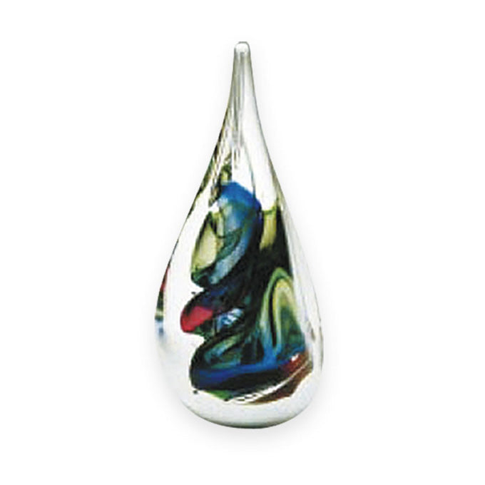 Multi Colours Trio Crystal Paperweight