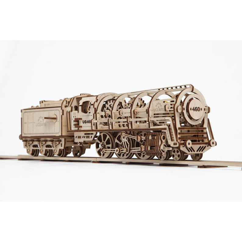 Steam Locomotive - Build Your Own Moving Model By Ugears