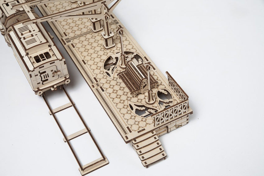 Railway Platform - Build Your Own Working Model By Ugears
