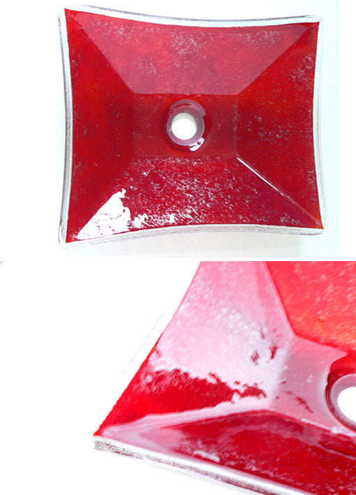 Stunning Handmade Fusion Glass Basin