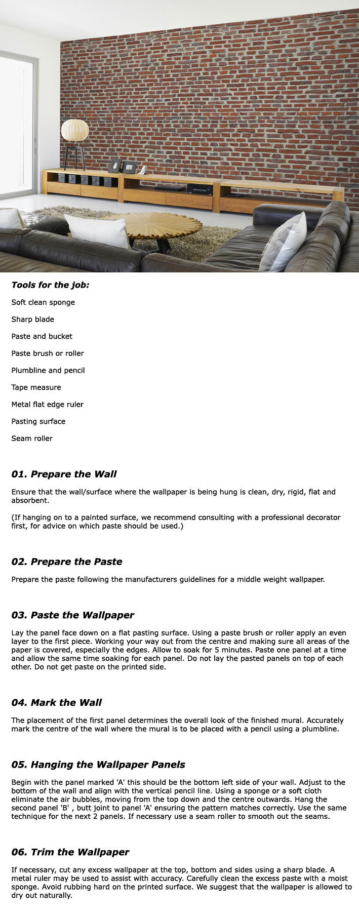 Red Brick Wall Statement Wall Wallpaper Mural - 10Ft X 7.6Ft!!