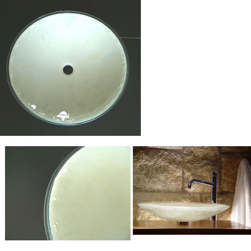 Stunning Handmade Fusion Glass Basin