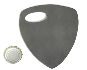 Xen Polished Steel Coaster/Bottle Opener
