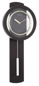 Matt Black Pendulum Wall Clock