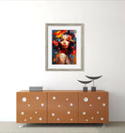 Bronzed Beauty Graffiti Style Art Print 2