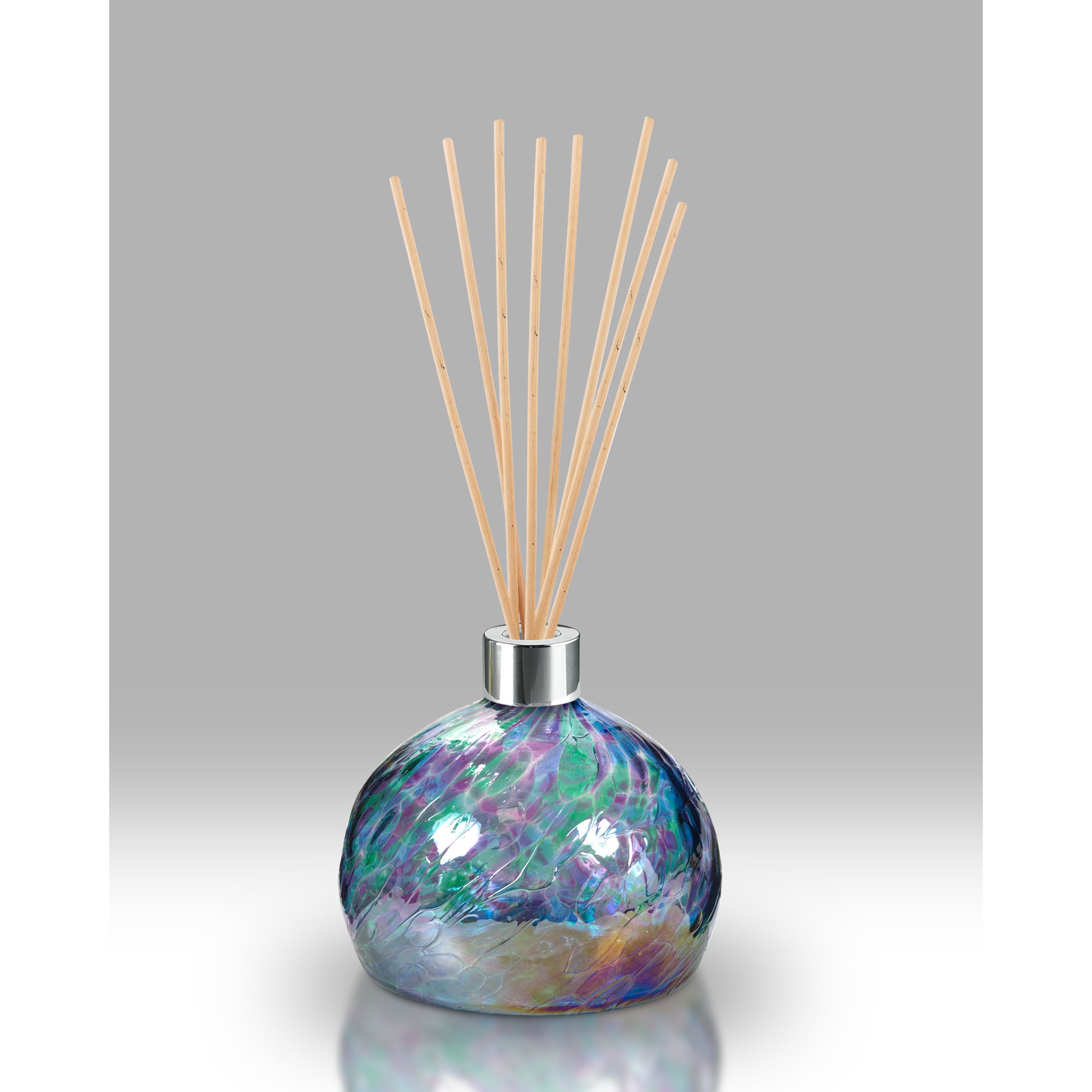 Stunning Ocean Blues Domed Glass Diffuser