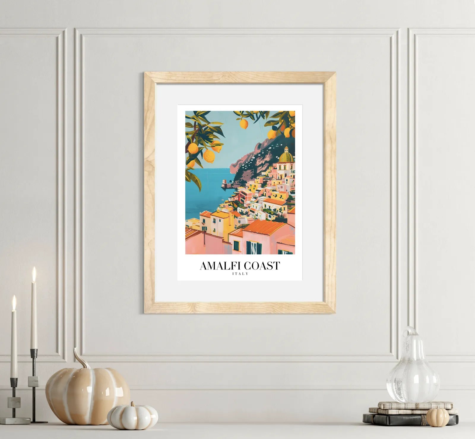 Soak Up The Sun On The Amalfi Coast Art Print 2