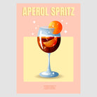 Aperol Spritz Cocktail Art Print 1